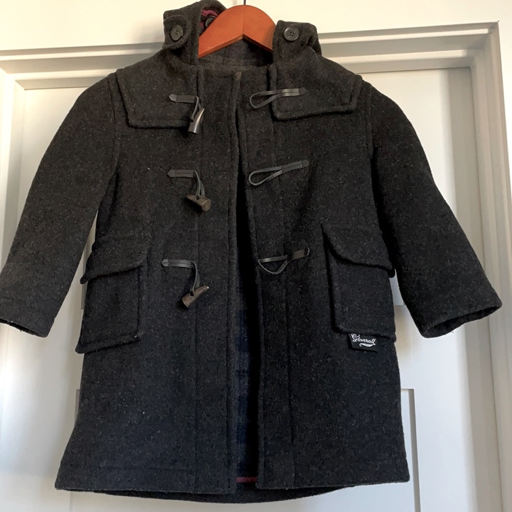 Dark gray Gloverall duffle coats